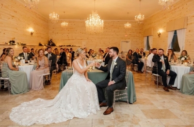 The Grand Crystal Hall elegant wedding venue Alpharetta